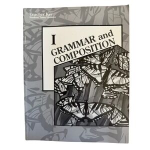 Teacher Key Grammar and Composition Book 1 Student Tests Quizzes